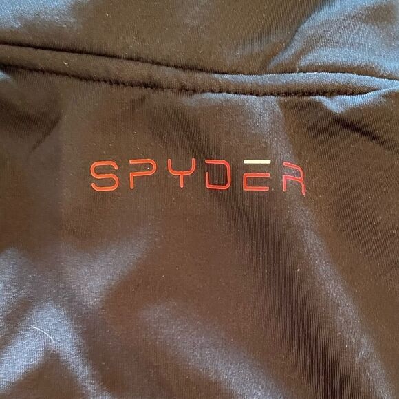 Spyder half zip sweater fuzzy inside - Picture 4 of 6